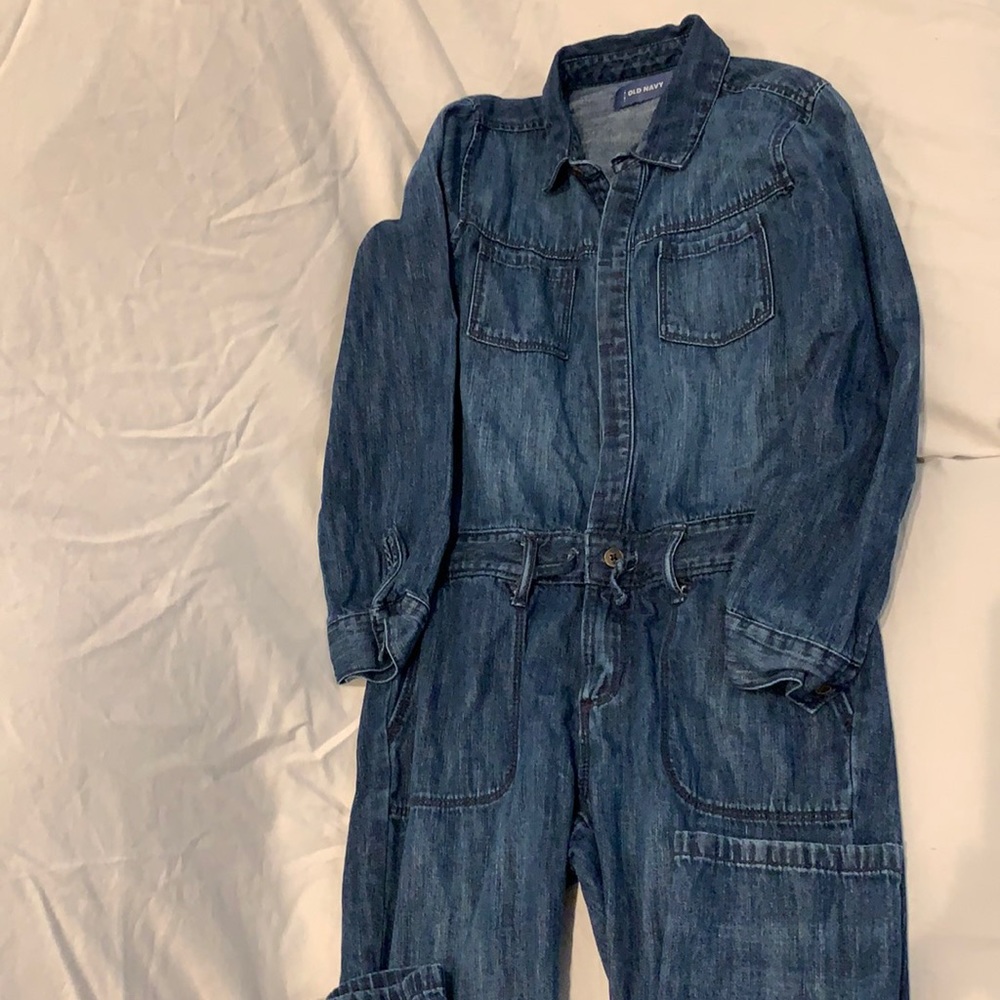 Old Navy denim jumpsuit